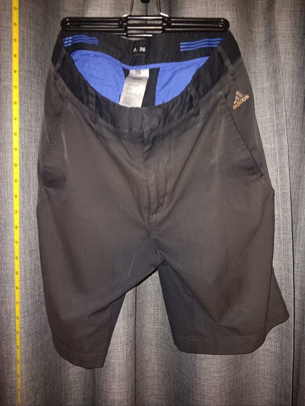 Adidas Mens 30 Black Athletic Shorts
